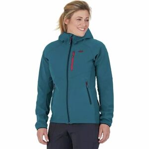 OUTDOOR RESEARCH Women’s Ferrosi Grid Hooded Jacket Celestial Blue Sz Large